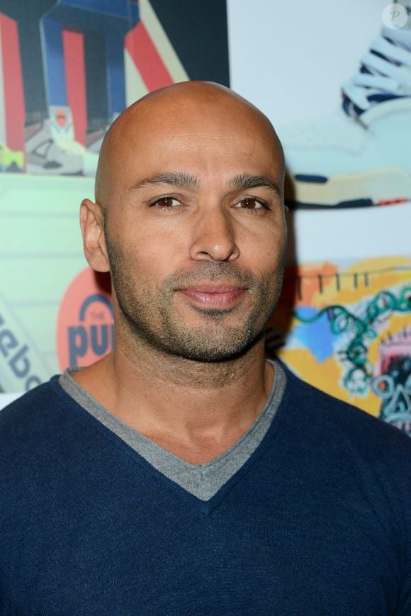 Eric Judor lors du vernissage de l'exposition 'Reebok Classic' à L'imprimerie à Paris, France, le 4 octobre 2012. Photo by Nicolas Briquet/ABACAPRESS.COM