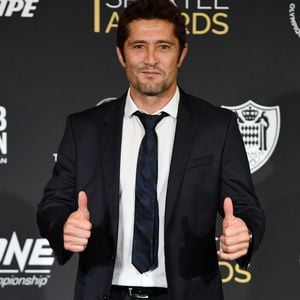 Bixente Lizarazu lors de la soirée des Sportel Awards 2018 au Grimaldi Forum à Monaco, le 23 octobre 2018. © Bruno Bebert/Bestimage