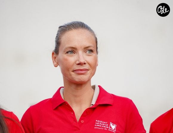 Exclusif - Amandine Petit - Les célébrités lors de “L'Etape du Coeur” de l’association Mécénat Chirurgie Cardiaque en collaboration avec le Tour de France entre le circuit de Nevers Magny-Cours et Chalon-sur-Saône le 15 juillet 2026. © Anne-Sophie Guebey/Bestimage