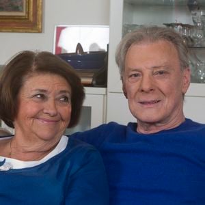 Herbert Léonard et sa femme Cléo chez eux à Barbizon en 2016. © JLPPA / Bestimage