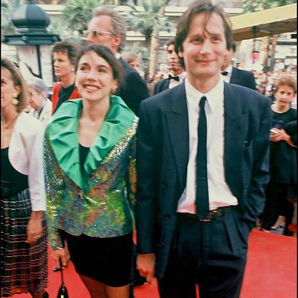 Archive - Isabel Otero et Hippolyte Girardot à Cannes en 1990 © Angeli - Rindoff Bestimage