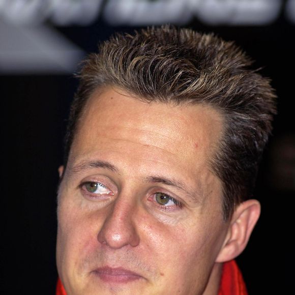 Archives - Michael Schumacher lors d'une conference de presse a Paris. Le 4 decembre 2004. GTRES / BESTIMAGE