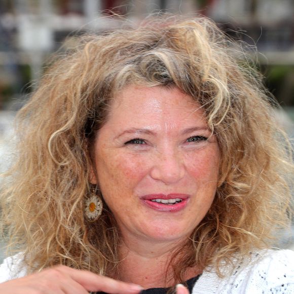 Cécile Bois - Photocall du film "Signalements" lors de la 26ème Edition du Festival de la Fiction de La Rochelle. Le 11 septembre 2024
© Patrick Bernard / Bestimage