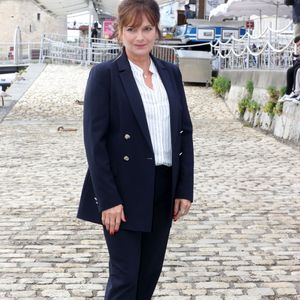 Cécilia Hornus au photocall de la série "Plus belle la vie" lors de la 23ème édition du Festival de la Fiction tv de la Rochelle 2021, à La Rochelle, France, le 18 septembre 2021. © Jean-Marc LHomer/Bestimage
