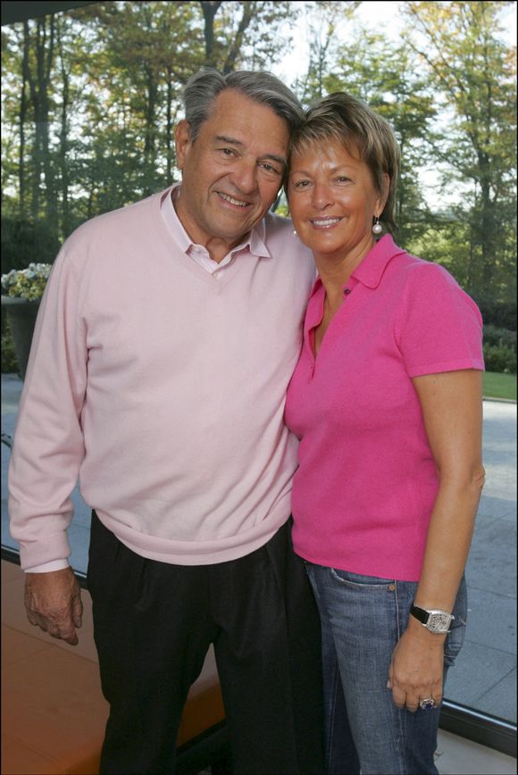Archives - Rendez-vous avec Guy Ullens et sa femme la baronne Myriam Ullens de Schooten. Le 20 octobre 2007 (Photonews / Bestimage).