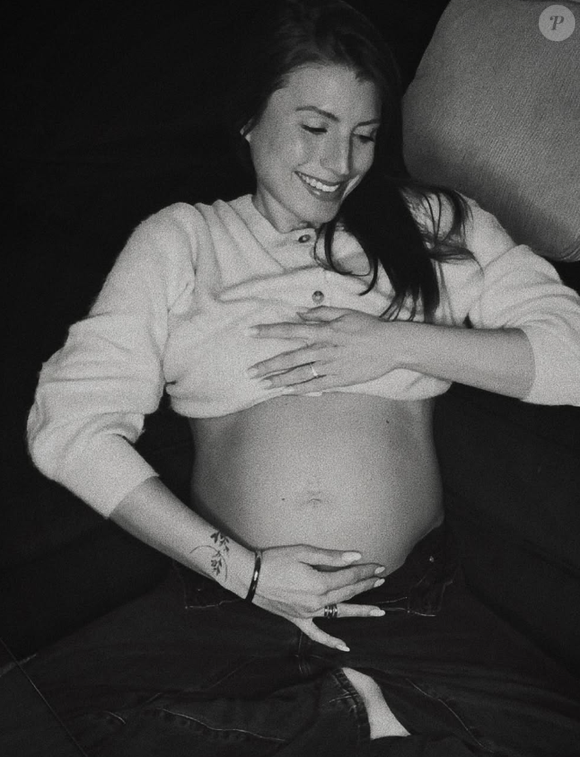 Delphine Tellier enceinte de son deuxième enfant, photo Instagram du 25 mars 2025