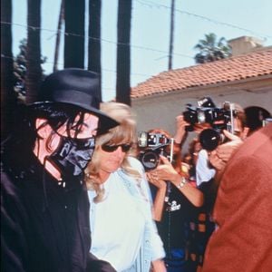 Archive - Michael Jackson et Debbie Rowe à Los Angeles. 

© Bestimage