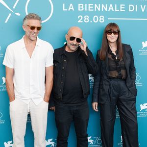 Vincent Cassel, Gaspar Noé et Monica Bellucci - Photocall du film "Irreversible Inversion Integrale" lors du 76ème Festival du Film de Venise à Venise en Italie, le 31 août 2019
