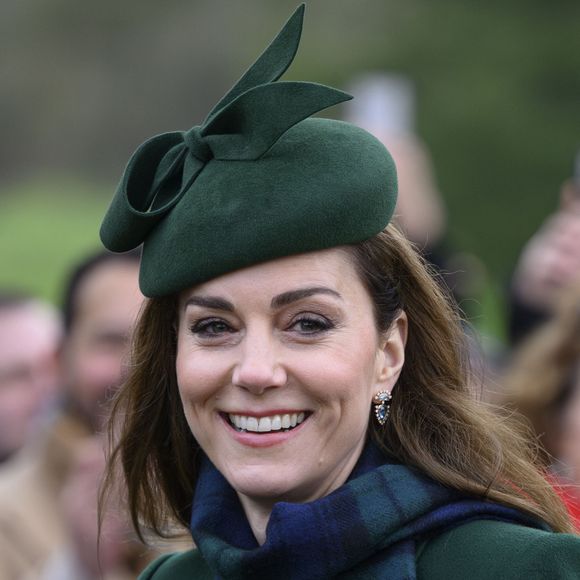 La famille royale britannique se rend à la messe de Noël à Sandringham le 25 décembre 2024.