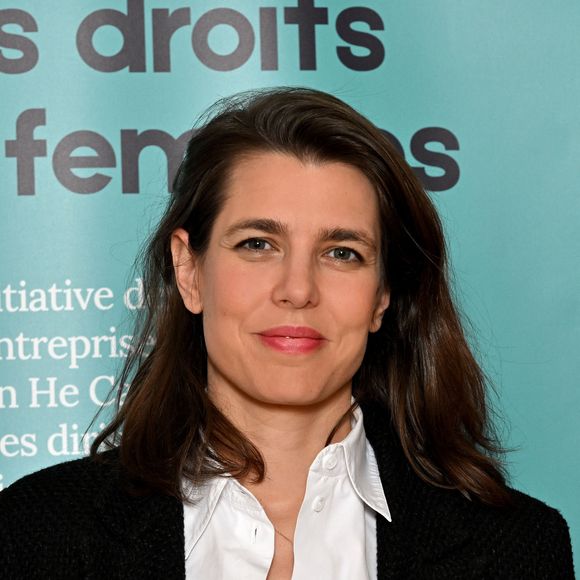 Charlotte Casiraghi a été invitée au 4eme Speed Mentoring, organisé à l'hôtel Columbus à Monaco à l'initiative de SheCanHeCan (SCHC) et l’association des femmes chefs d’entreprises de Monaco (AFCEM), le 5 mars 2025. © Bruno Bebert / Bestimage