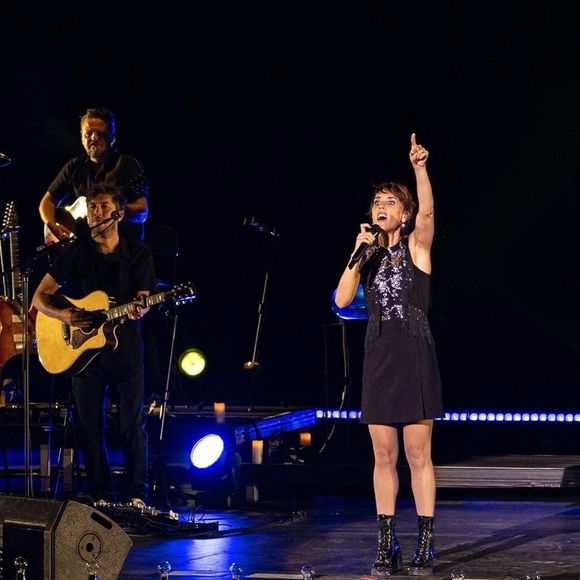 Zaz se produit sur scène lors du festival Starlite Occident à Marbella (Espagne), pour y présenter son nouvel album "Isa", réalisé pendant le confinement du printemps 2020. 
Crédit : Backgrid UK/ Bestimage