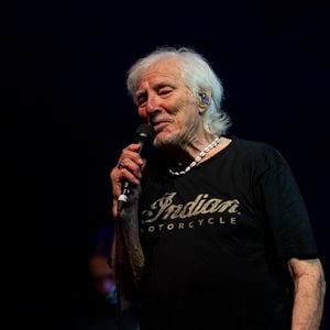 Exclusif - Hugues Aufray en concert au Zenith de Rouen le 27 juin 2026. © Pierre Perusseau/Bestimage