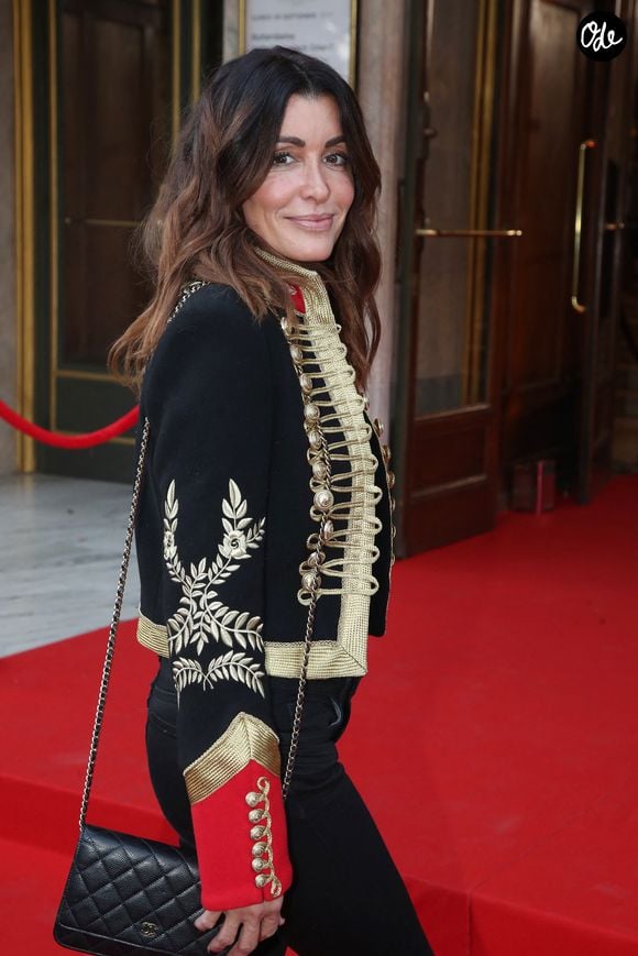 Jenifer Bartoli arrive au « Concerto pour la Paix » organisé par Omar Harfouch au Théâtre des Champs Élysées à Paris, France, le 18 Septembre 2024. © Bertrand Rindoff / Bestimage