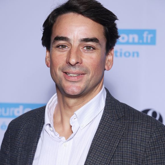 Julian Bugier - Soirée de lancement de la18ème édition du "Pasteurdon" à l'institut Pasteur de Paris le 9 octobre 2024. © Denis Guignebourg/BestImage