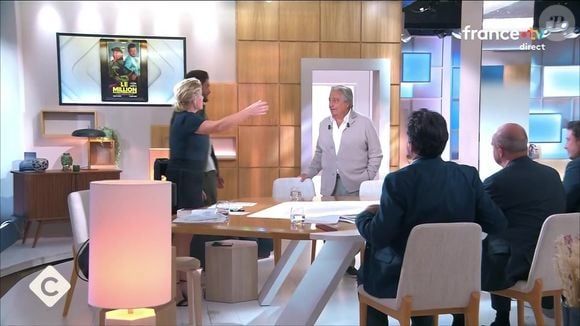 Capture d'écran de l'émission "C à vous" du 17 septembre 2025 sur France 5