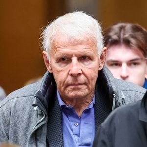 Patrick Poivre d'Arvor (PPDA) - Sorties des obsèques de l'ancien ministre de la Culture Frédéric Mitterrand en l'Église Saint-Thomas d'Aquin à Paris. Le 26 mars 2024
© Moreau-Jacovides / Bestimage