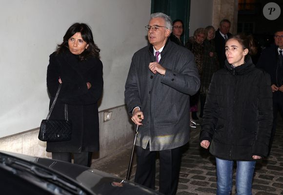 Alvaro Vargas Llosa, l'un des fils de l'écrivain - Mario Vargas Llosa reçoit son épée d'académicien chez Gallimard à Paris, entouré de ses proches, le 8 février 2023
©Europa Press / Bestimage