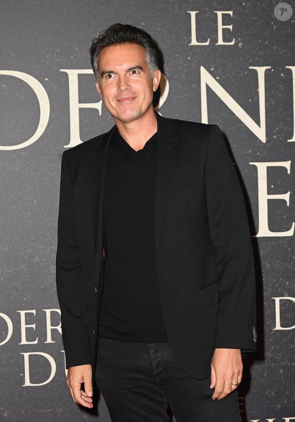 Maxime Chattam - Avant-première française du film "Le Dernier Duel" au Cinéma Gaumont Champs-Élysées à Paris le 24 septembre 2021.
© Coadic Guirec / Bestimage