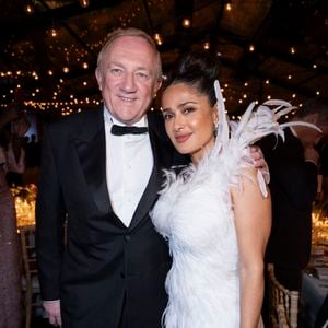 François-Henri Pinault et sa femme Salma Hayek - Soirée "Kering Women in Motion Awards" à la Place de la Castre lors du 79ème Festival International du Film de Cannes. Le 17 mai 2026
© Olivier Borde / Bestimage