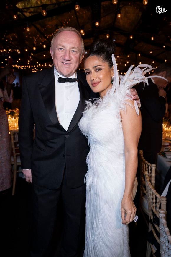 François-Henri Pinault et sa femme Salma Hayek - Soirée "Kering Women in Motion Awards" à la Place de la Castre lors du 79ème Festival International du Film de Cannes. Le 17 mai 2026
© Olivier Borde / Bestimage