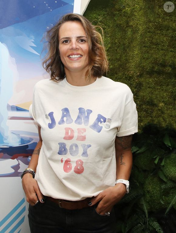 Laure Manaudou lors de la présentation de Destination Iceland by Defi d'Elles, un raid polaire féminin en Islande, Paris, France, le 15 janvier 2020. Photo par Denis Guignebourg/ABACAPRESS.COM