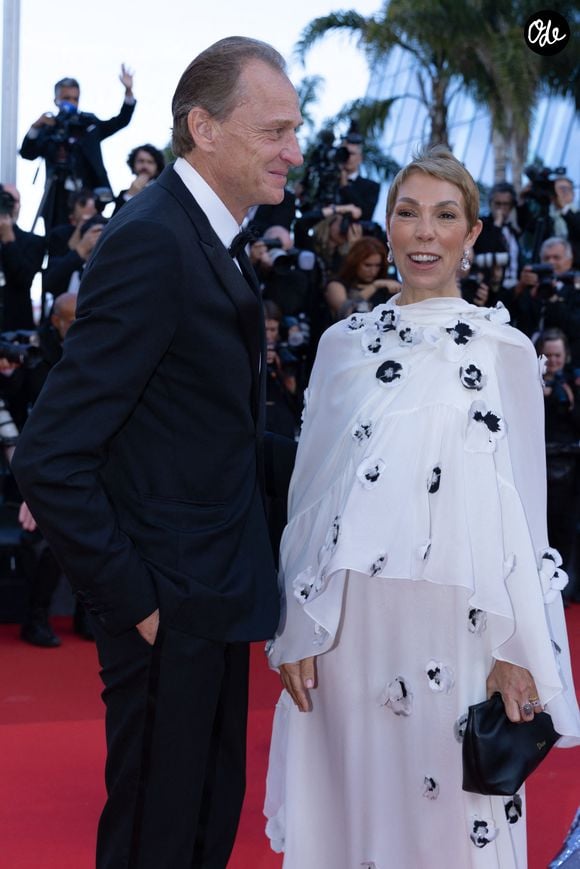 Nicolas Altmayer, Mathilde Favier - Montée des marches du film « Amarga Navidad » lors du 79ème Festival International du Film de Cannes, le 19 mai 2026. © Olivier Borde / Bestimage