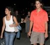 Rafael et Xisca sont ensemble depuis vingt ans.
Le champion de tennis espagnol Rafael Nadal et sa petite amie Xisca quittent leur hôtel de Midtown Manhattan pour une soirée shopping à New York City, NY, USA le 26 août 2006. Nadal participera à l'US Open 2006. Photo Ramey Agency/ABACAPRESS.COM