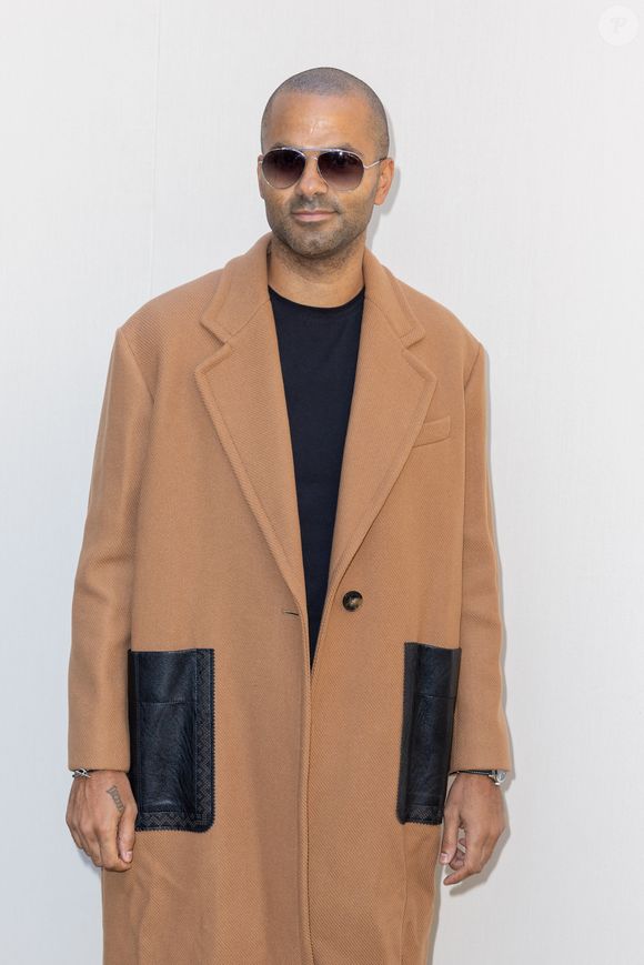 Tony Parker - Front row du défilé de mode printemps-été 2024 "Stella McCartney" lors de la fashion week de Paris le 2 octobre 2023. © Olivier Borde/Bestimage