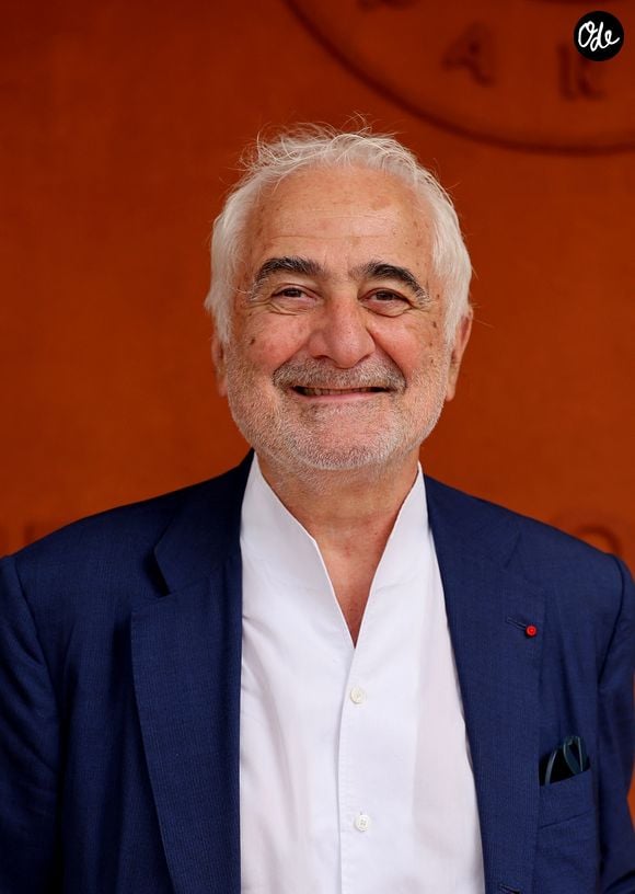 Guy Savoy - Les célébrités au photocall du village lors des Internationaux de France de Tennis de Roland Garros 2026. Paris, le 31 mai 2026. © Jacovides / Bestimage