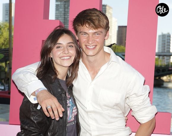 Vittoria de Savoie et Lucas Barski lors du Photocall du film Prime Video "Elle" au Noti Club à Paris le 6 juillet 2026.

© Coadic Guirec/Bestimage