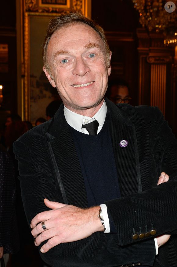 Exclusif - Christophe Hondelatte à la soirée des Distinctions de la FIDH (Fédération Internationale des Droits de l'Homme) à l'Hôtel de Ville à Paris, le 6 décembre 2016.
© Guirec Coadic/Bestimage