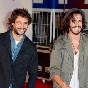 Le groupe Frero Delavega aux NRJ Music Awards 2015 le 07/11/2015, Jeremy Frerot, Florian Delavega - Photo par Syspeo.c/ANDBZ/ABACAPRESS.COM -