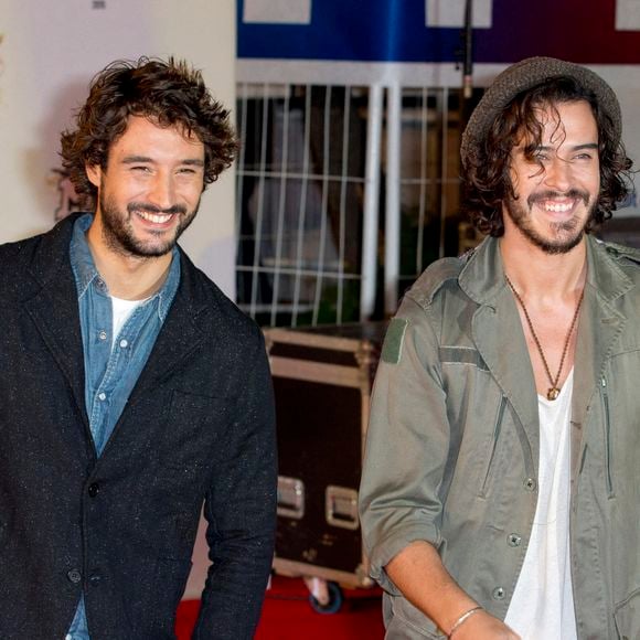Le groupe Frero Delavega aux NRJ Music Awards 2015  le 07/11/2015, Jeremy Frerot, Florian Delavega - Photo par Syspeo.c/ANDBZ/ABACAPRESS.COM -