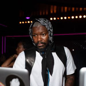 Exclusif - Dj Djibril Cissé (Tcheba) lors de la soirée privée « Pretty Little Thing » à l'Arc Paris , le 15 septembre 2021. © Perusseau / Da Silva / Bestimage