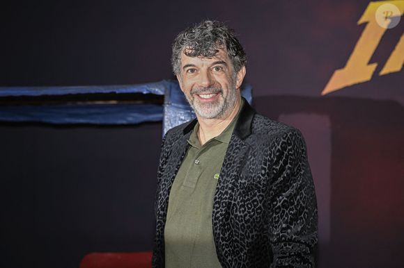 Stephane Plaza assiste à la première de "Indiana Jones et le cadran du destin" au Grand Rex  à Paris, France. Photo by Victor Joly/ABACAPRESS.COM