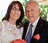 Mariage du chef étoilé Georges Blanc avec Sara, en présence de sa fille Lara Blanc qui a fêté ses 18 ans. Le 30 mai 2025.