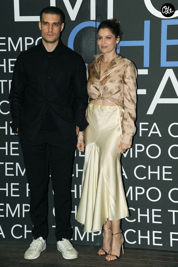 Louis Garrel et Laetitia Casta à l'émission « Che Tempo Che Fa » à Milan, en Italie, le 7 avril 2019. Photo : Splash News/ABACAPRESS.COM