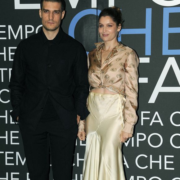 Louis Garrel et Laetitia Casta à l'émission « Che Tempo Che Fa » à Milan, en Italie, le 7 avril 2019. Photo : Splash News/ABACAPRESS.COM