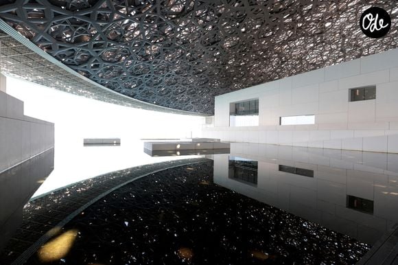 Illustrations au musée du Louvre de Abou Dabi, Emirats Arabes Unis le 15 octobre 2019.

© Marc de Tienda / Panoramic / Bestimage