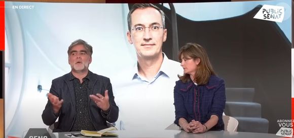 Toutefois en juillet, les équipes de "l'Humanité" dont les informations ont été confirmées par "Le Monde" le 16 août ont entaché les responsables de l'association créée en 2024...


Le milliardaire ultra-conservateur Pierre-Édouard Stérin évoqué sur le plateau de "Public Sénat" - Capture vidéo Youtube - Public Sénat mai 2025.