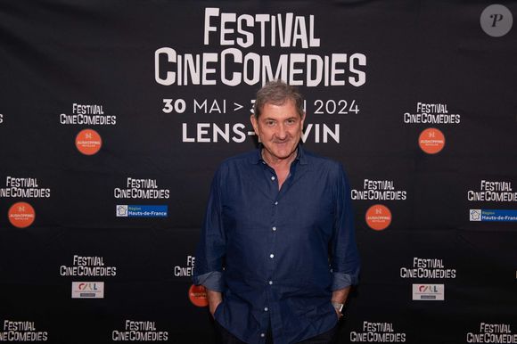 Yves Calvi - Festival CineComedies à Lille le 2 juin 2024. © Pauline Maillet via Bestimage