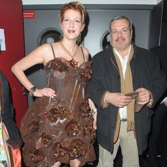 Natacha Polony et son mari Perico Legasse - People au Defile du 19eme salon du chocolat 2013 a la Porte de Versailles a Paris le 29 octobre 2013.
Crédit : PIX4U - VEEREN / BESTIMAGE