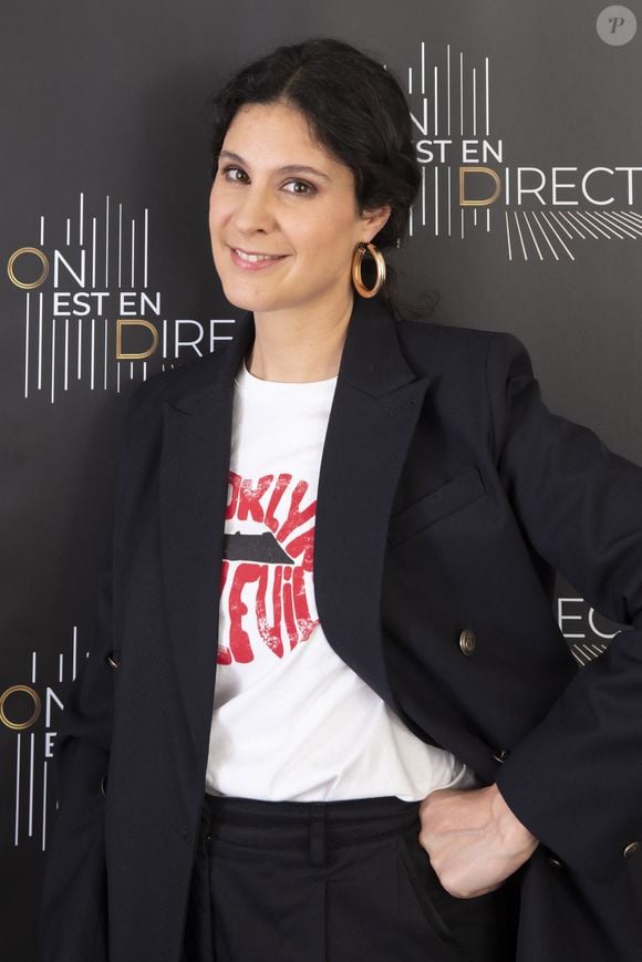 Exclusif - Apolline de Malherbe - Backstage de l'émission "On Est En Direct" (OEED), présentée par L.Ruquier et diffusée en direct le 15 mai 2021 sur France 2. Paris. Le 15 mai 2021.
© Jack Tribeca / Bestimage