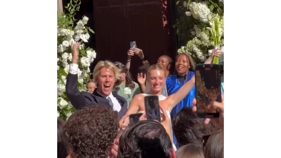 Léon et Oscar Bruel, Gilbert Montagné… Mariage grandiose à Aix-en-Provence pour le fils d'une actrice, un DJ très connu