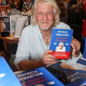 Patrick Sébastien à la Halle Georges Brassens de Brive-la-Gaillarde pour la Foire du Livre de Brive , le 9 novembre 2024. © Jean-Marc Lhomer / Bestimage