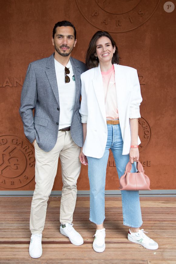 Samir Boitard and Louise Monot at Village during French Open Tennis Roland Garros 2022 on May 24, 2022 in Paris, France. Photo by Nasser Berzane/ABACAPRESS.COM