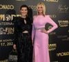 D'ailleurs, s'il a été absent à la 21e édition du Top Model International où l'ancien top model était la marraine, c'est pour une très bonne raison.
Adriana Karembeu et Cristina Cordula lors de la 21ème édition du concours de beauté "Top Model International" dans la salle des Étoiles du Sporting de Monte-Carlo, Monaco, le 174 mai 2025. © Martin Bousseau/Bestiamge