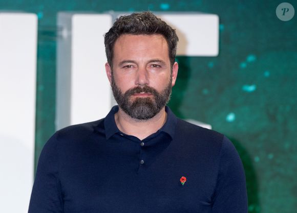 Ben Affleck - Les célébrités arrivent au photocall de la première du film Justice League à Londres le 4 novembre 2017. Photo by Agence / Bestimage