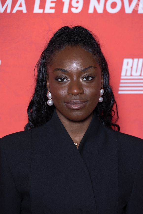 Sarah de la Star Academy 2025 assiste à la première du film 'Running Man' à l'UGC Cine Cite Bercy le 03 novembre 2025 à Paris, France. Photo by Nasser Berzane/ABACAPRESS.COM
