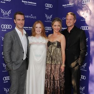 James Van Der Beek, Kimberly Brook, Rebecca Gayheart-Dane et Eric Dane - Cérémonie Chrysalis Butterfly Ball à Los Angeles le 7 juin 2014
JLPPA / Bestimage